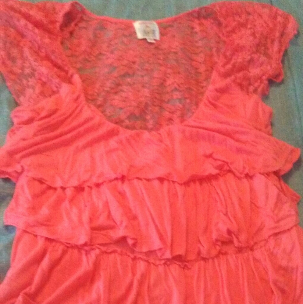 Woman's ruffle blouse